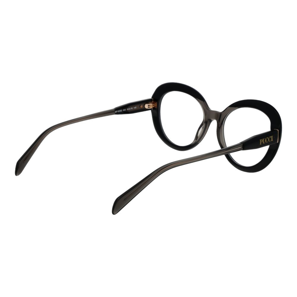 Emilio Pucci Black Acetate Glasses (Frames) - ClickThatClicks 