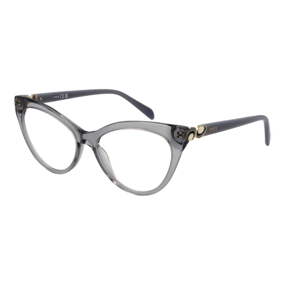 Emilio Pucci Gray Acetate Glasses (Frames) - ClickThatClicks 
