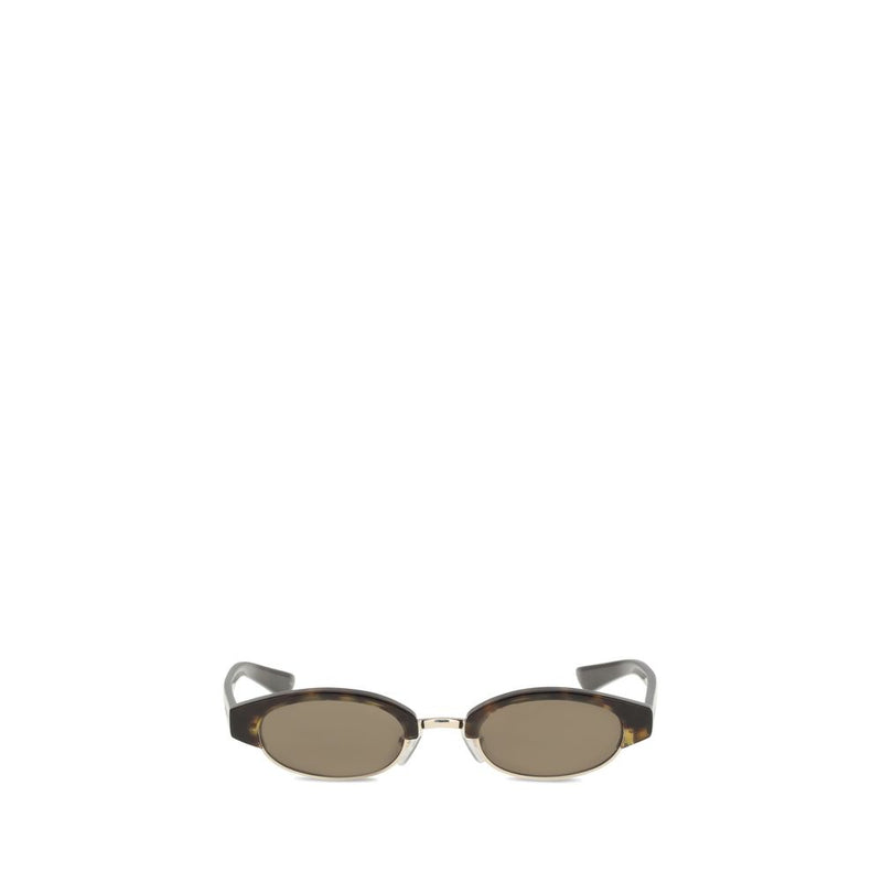 Alexander McQueen Brown Acetate Sunglasses