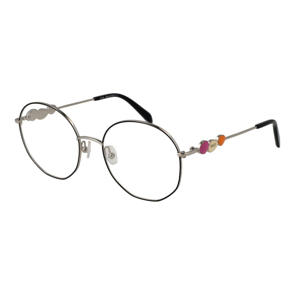 Emilio Pucci Black Metal Glasses (Frames) - ClickThatClicks 