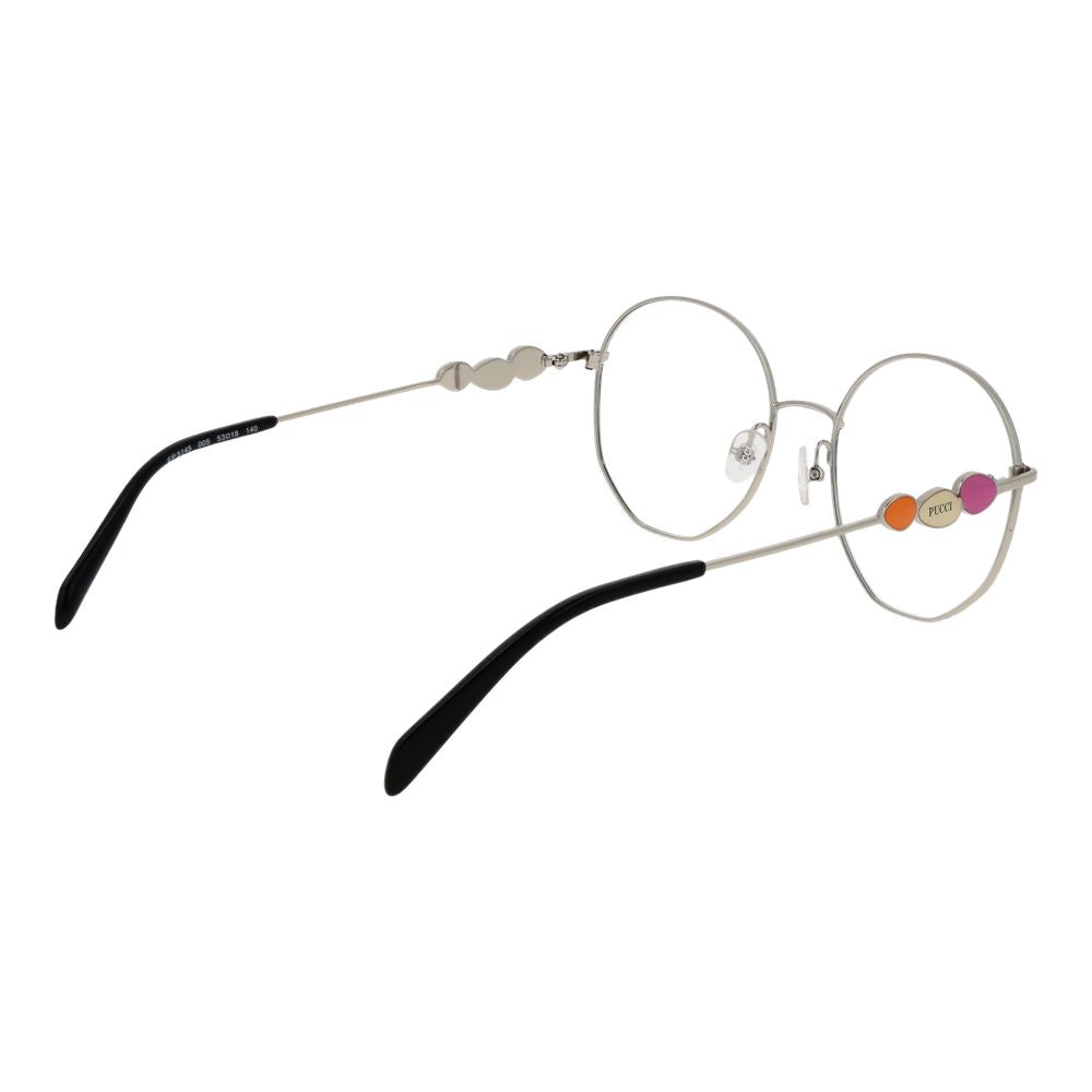 Emilio Pucci Black Metal Glasses (Frames) - ClickThatClicks 
