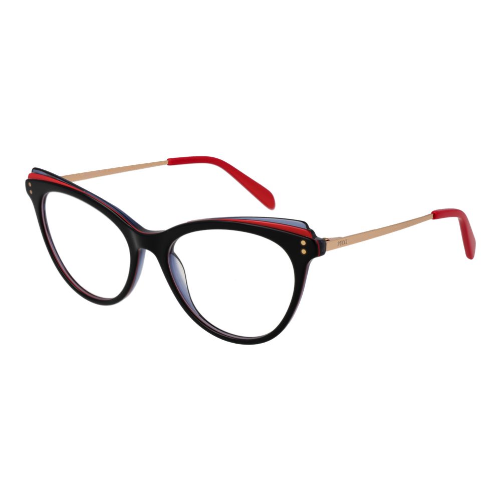 Emilio Pucci Black Acetate Glasses (Frames) - ClickThatClicks 
