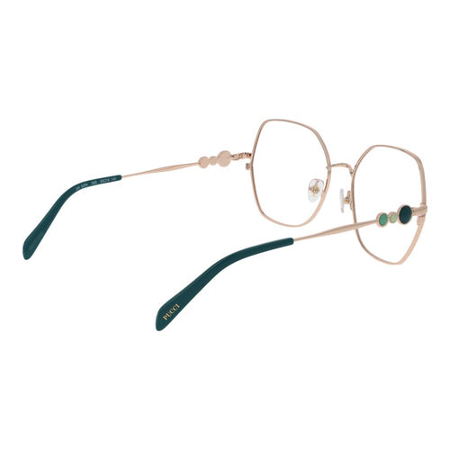 Emilio Pucci Rose Gold Metal Glasses (Frames) - ClickThatClicks 