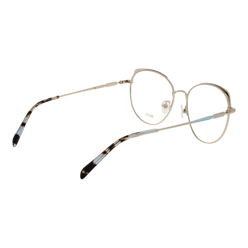 Emilio Pucci Gold Metal Glasses (Frames) - ClickThatClicks 