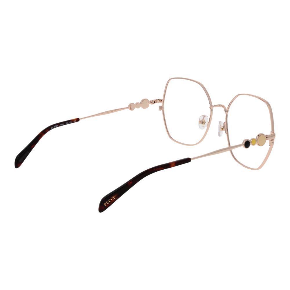 Emilio Pucci Black Metal Glasses (Frames) - ClickThatClicks 
