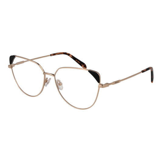 Emilio Pucci Gold Metal Glasses (Frames) - ClickThatClicks 