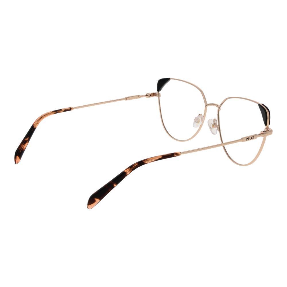 Emilio Pucci Gold Metal Glasses (Frames) - ClickThatClicks 