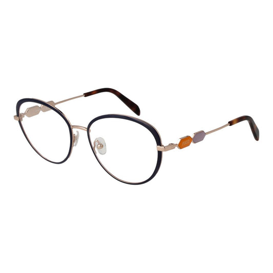 Emilio Pucci Blue Metal Glasses (Frames) - ClickThatClicks 