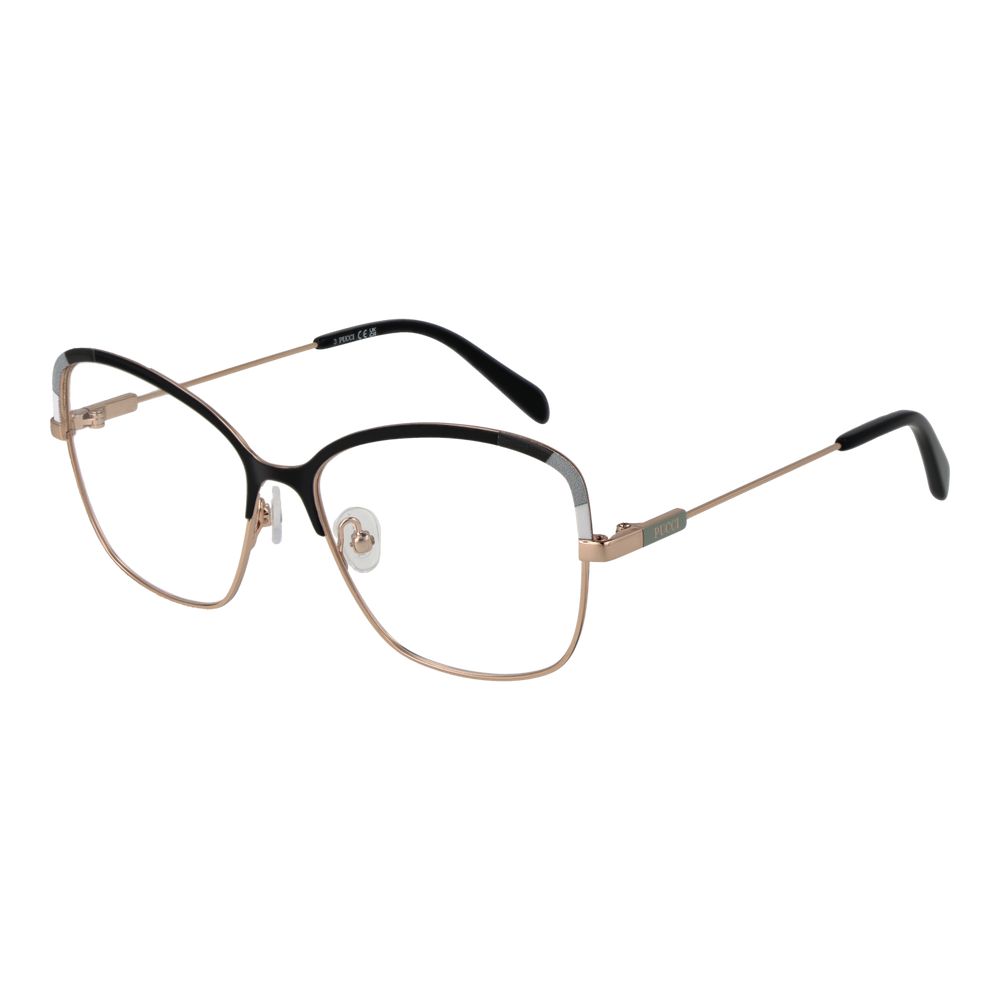 Emilio Pucci Black Metal Glasses (Frames) - ClickThatClicks 