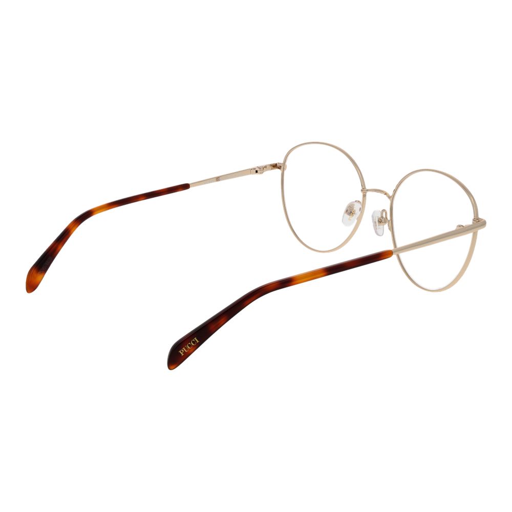Emilio Pucci Gold Metal Glasses (Frames) - ClickThatClicks 