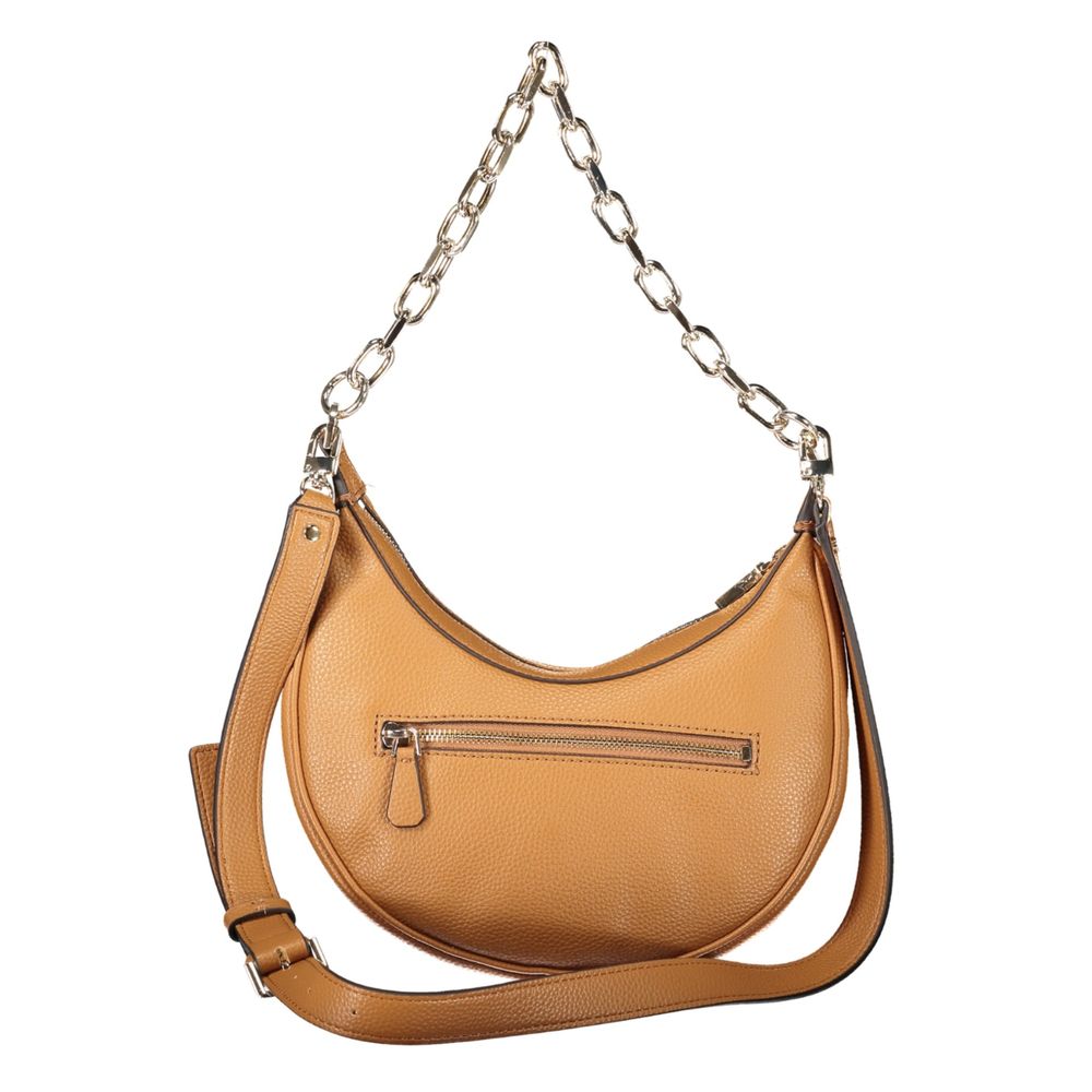 Guess Jeans Marrone Poliuretano Women Handbag - ClickThatClicks 
