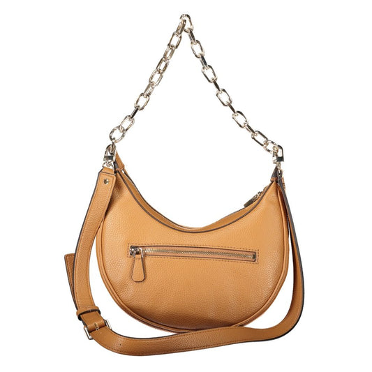 Guess Jeans Marrone Poliuretano Women Handbag - ClickThatClicks 