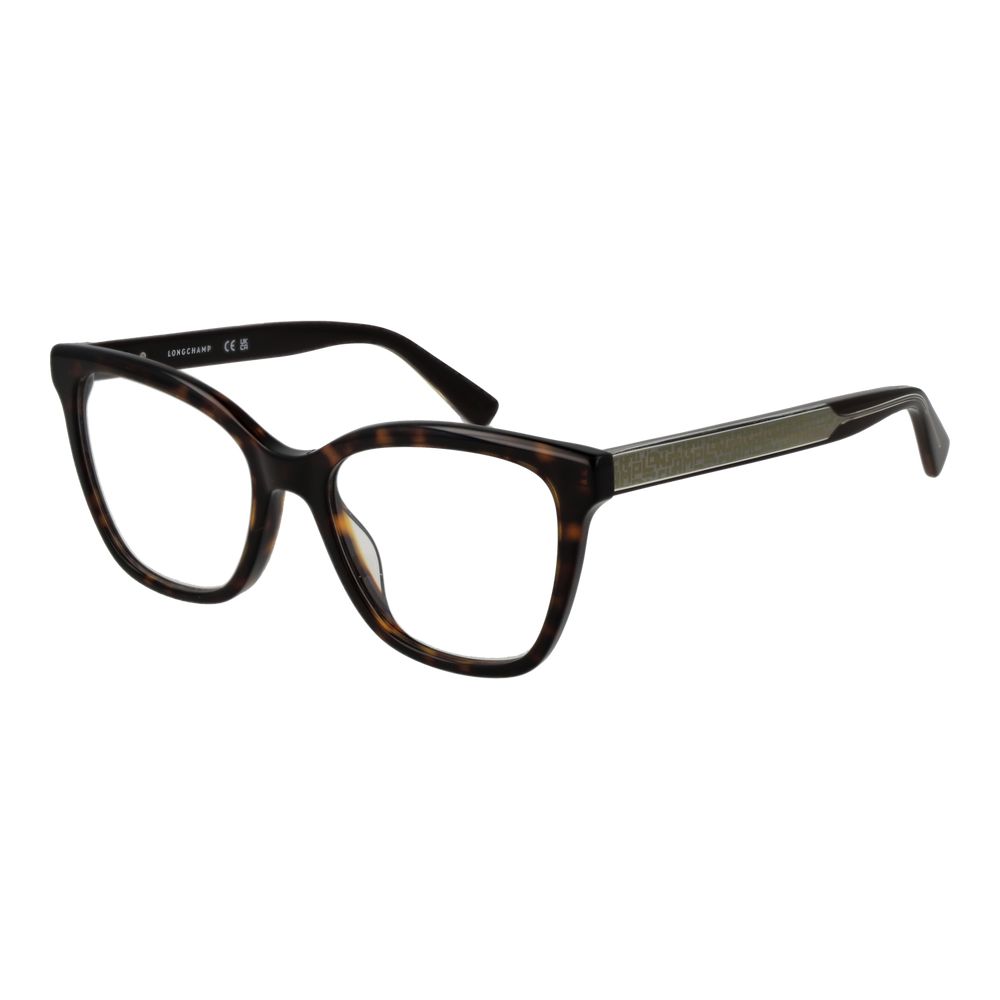 Longchamp Brown Acetate Glasses (Frames) - ClickThatClicks 