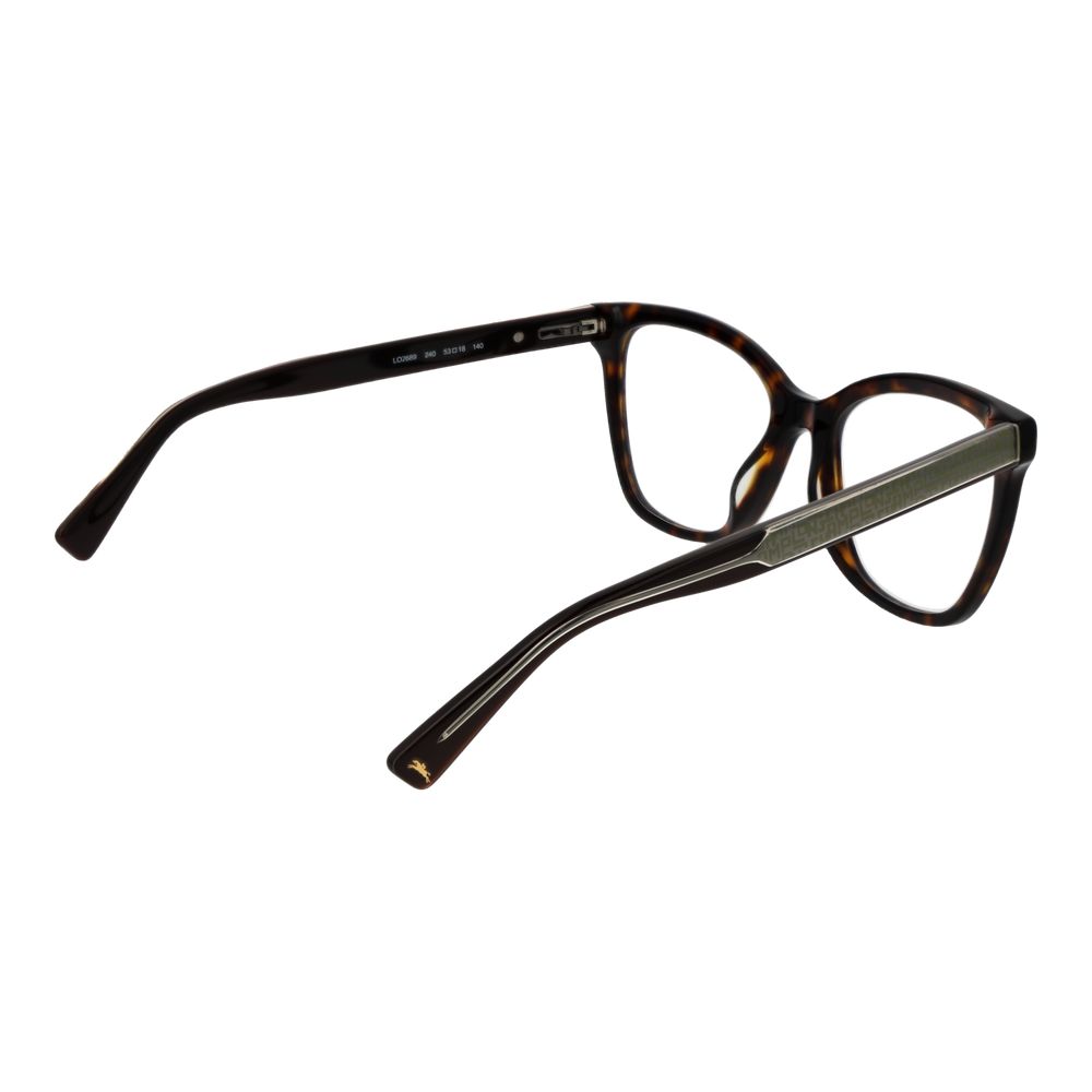 Longchamp Brown Acetate Glasses (Frames) - ClickThatClicks 