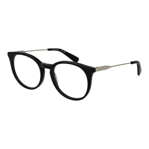 Longchamp Black Metal Glasses (Frames) - ClickThatClicks 