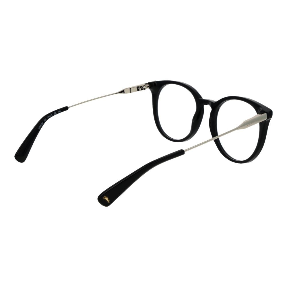 Longchamp Black Metal Glasses (Frames) - ClickThatClicks 