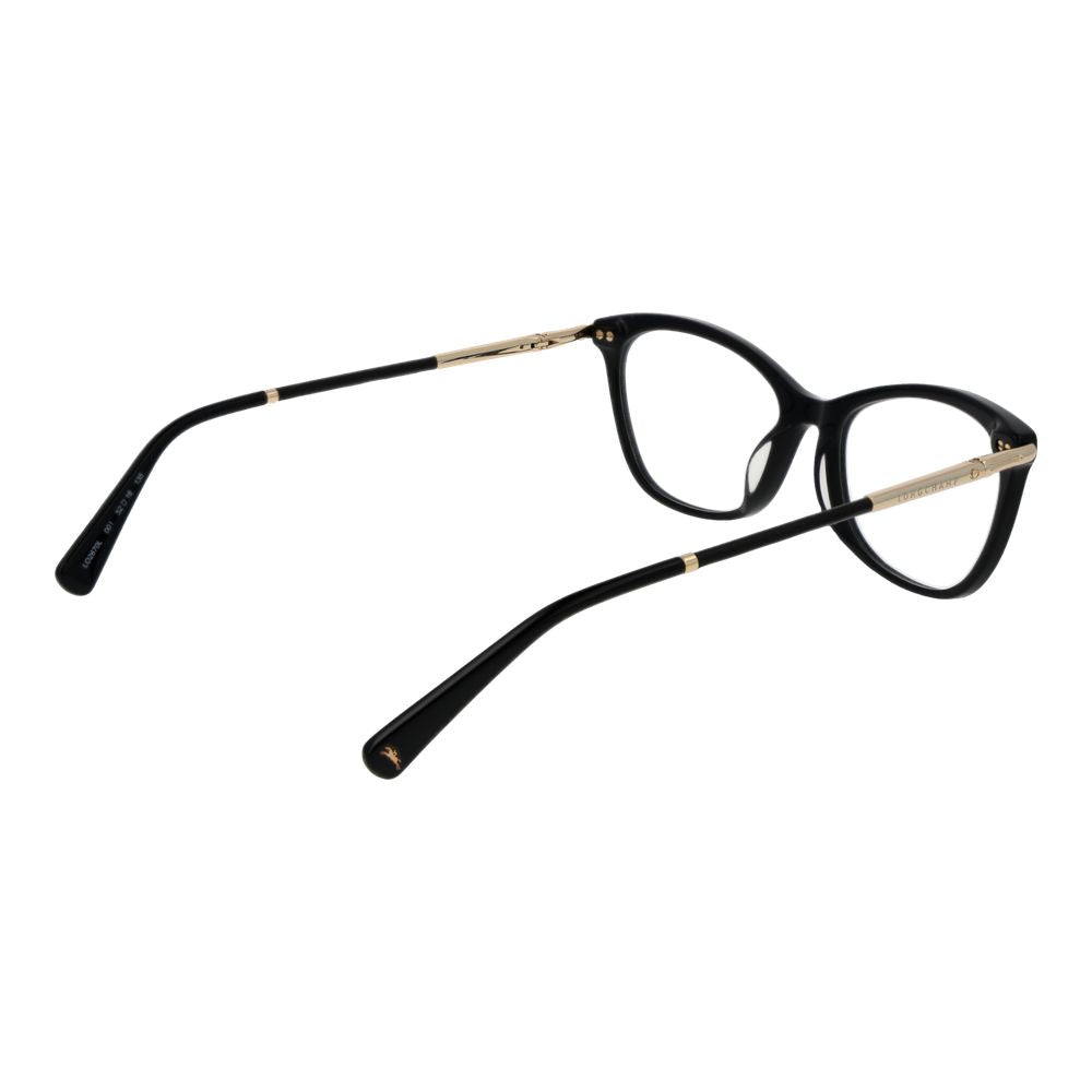 Longchamp Black Plastic Glasses (Frames) - ClickThatClicks 