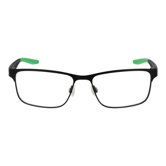 Nike Black Stainless Steel Glasses (Frames) - ClickThatClicks 