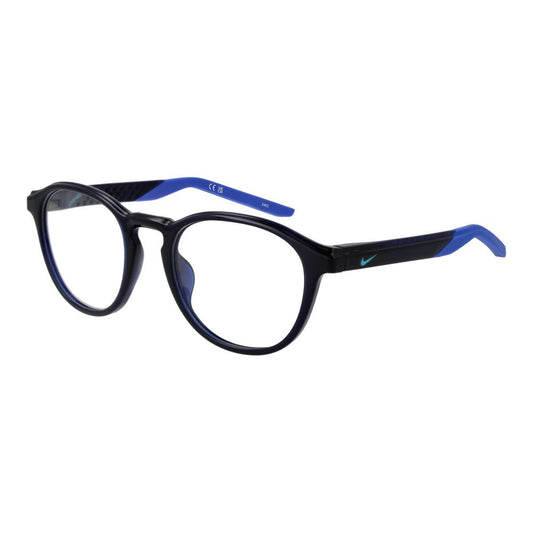 Nike Blue Stainless Steel Glasses (Frames) - ClickThatClicks 