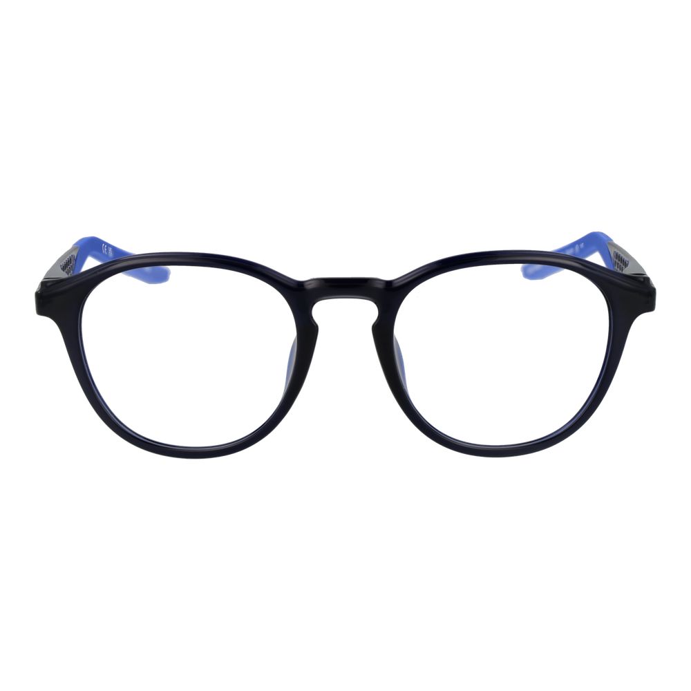 Nike Blue Stainless Steel Glasses (Frames) - ClickThatClicks 