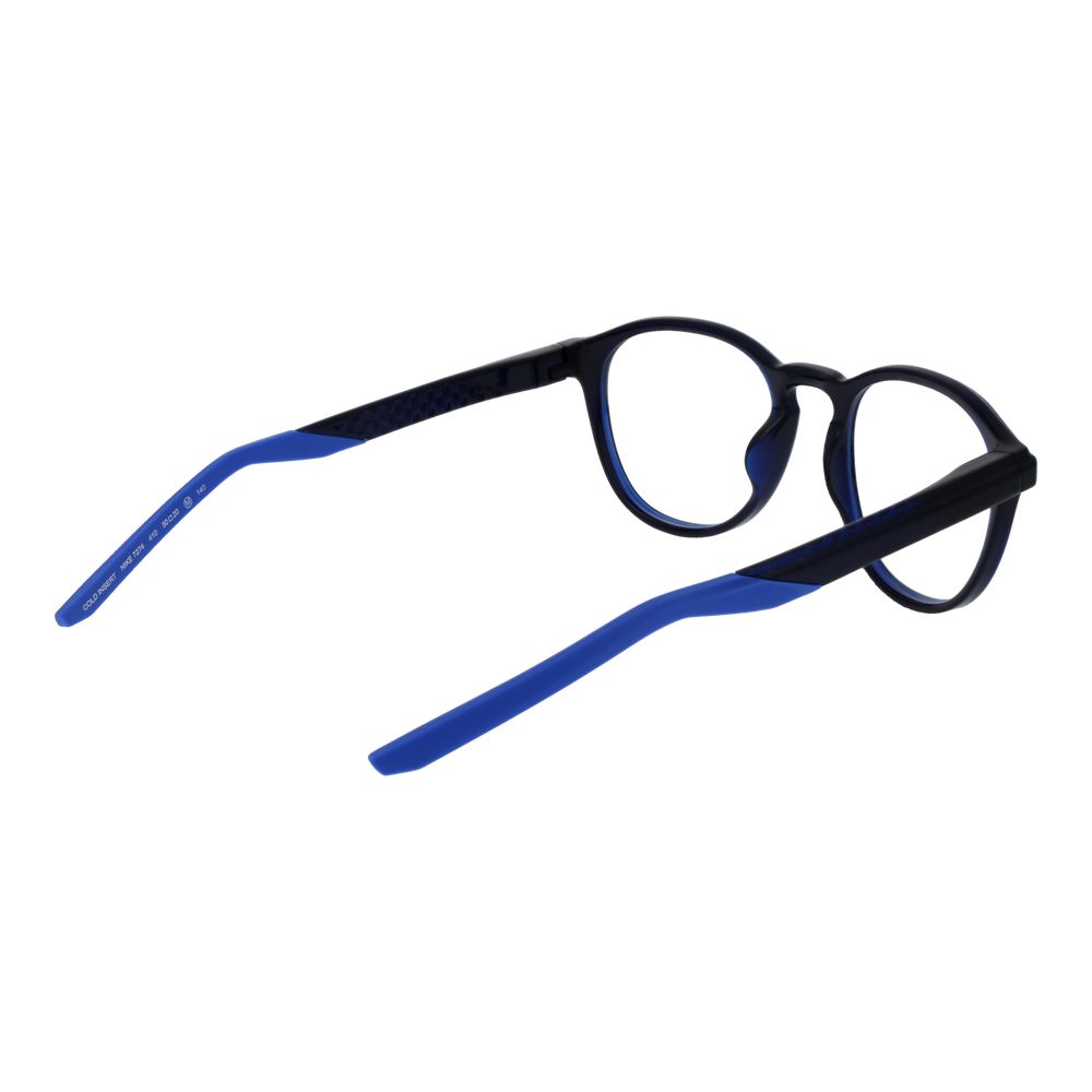 Nike Blue Stainless Steel Glasses (Frames) - ClickThatClicks 