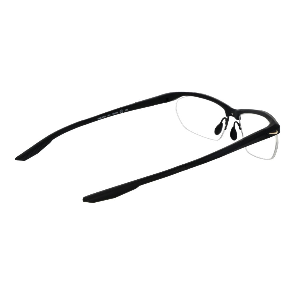 Nike Black Stainless Steel Glasses (Frames) - ClickThatClicks 