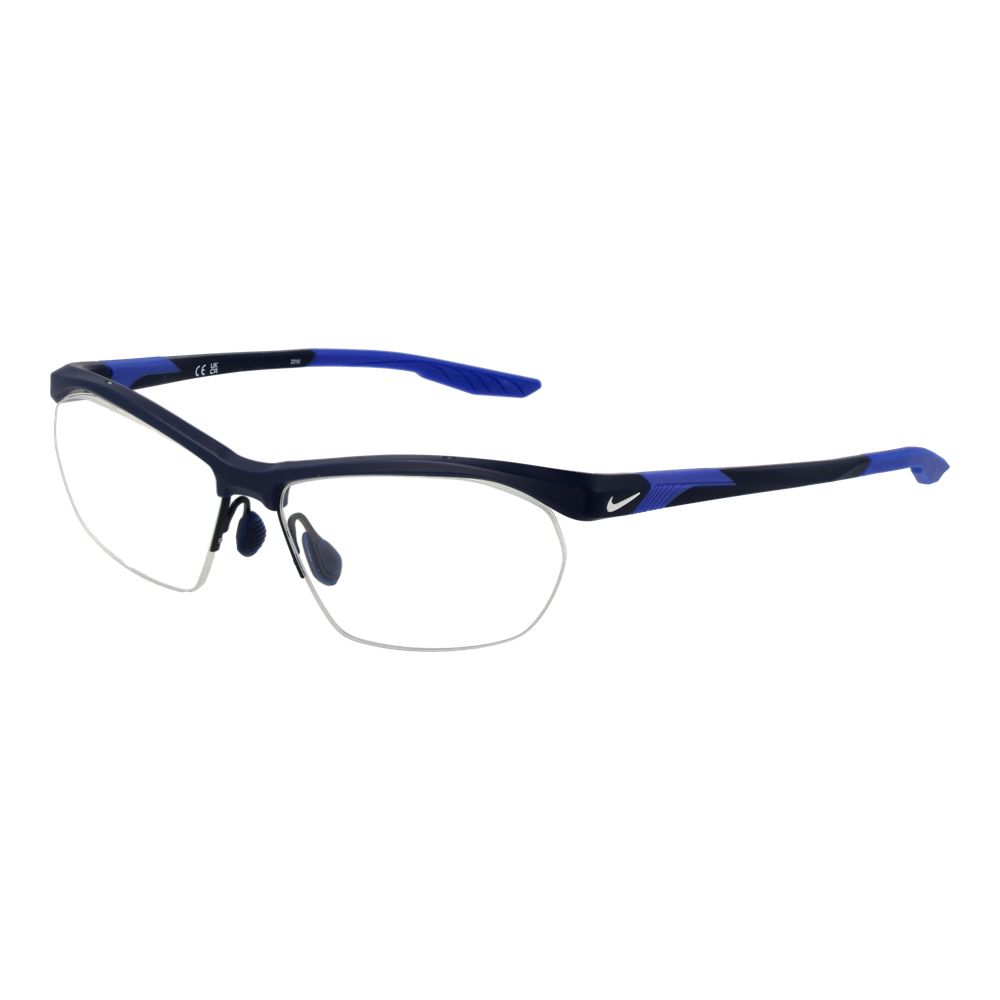 Nike Blue Stainless Steel Glasses (Frames) - ClickThatClicks 