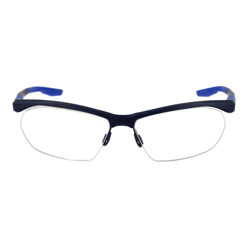 Nike Blue Stainless Steel Glasses (Frames) - ClickThatClicks 