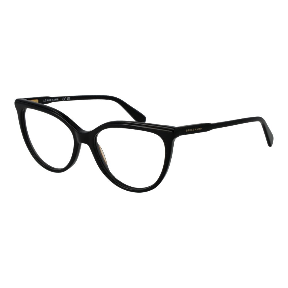 Longchamp Black Acetate Glasses (Frames) - ClickThatClicks 