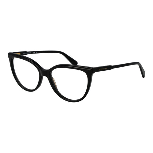 Longchamp Black Acetate Glasses (Frames) - ClickThatClicks 