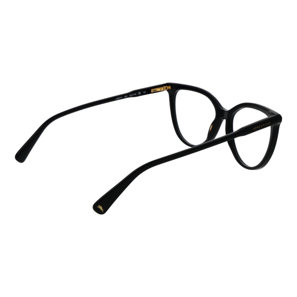 Longchamp Black Acetate Glasses (Frames) - ClickThatClicks 