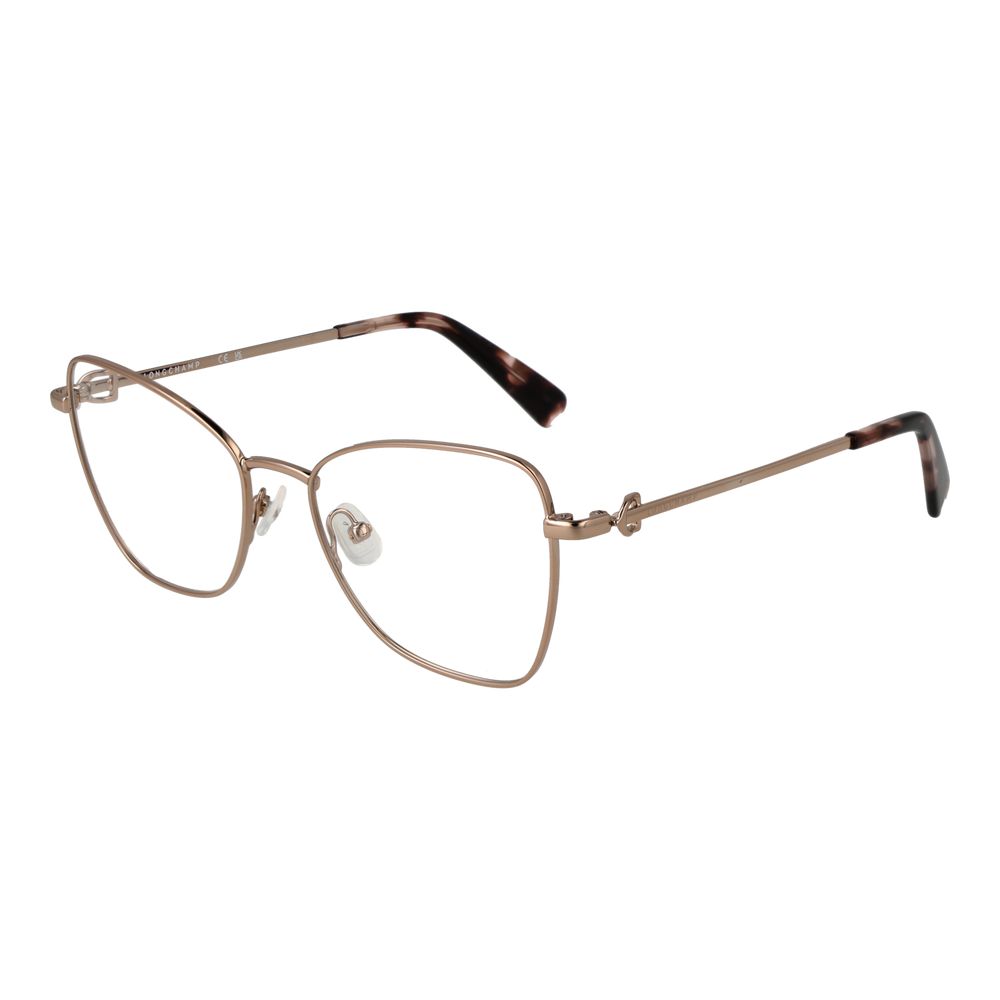Longchamp Gold Metal Glasses (Frames) - ClickThatClicks 