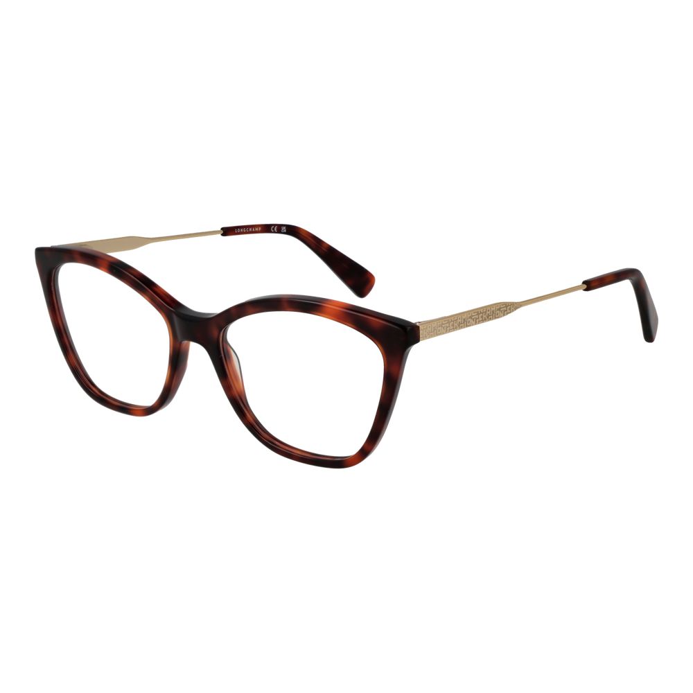 Longchamp Brown Metal & Plastic Glasses (Frames) - ClickThatClicks 