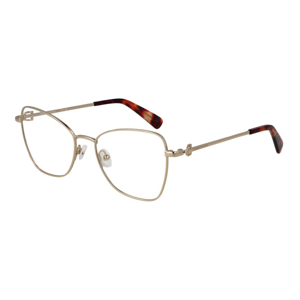 Longchamp Gold Metal Glasses (Frames) - ClickThatClicks 