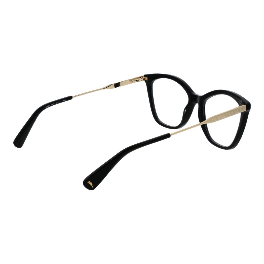 Longchamp Black Metal Glasses (Frames) - ClickThatClicks 