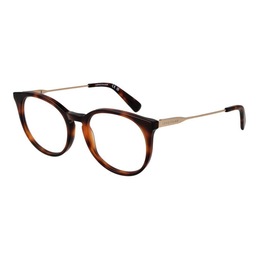 Longchamp Brown Metal Glasses (Frames) - ClickThatClicks 