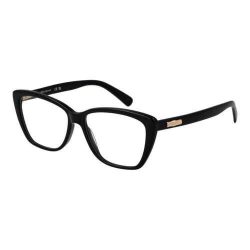 Longchamp Black Acetate Glasses (Frames) - ClickThatClicks 