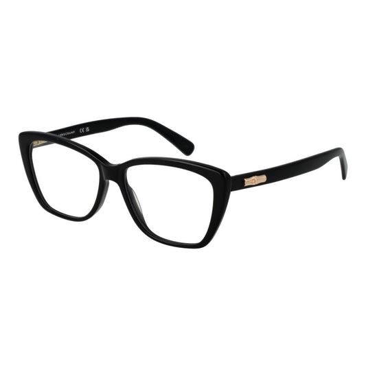 Longchamp Black Acetate Glasses (Frames) - ClickThatClicks 