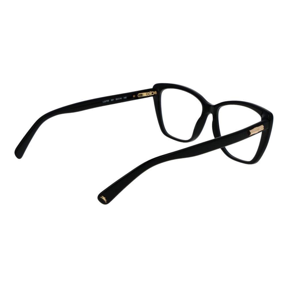Longchamp Black Acetate Glasses (Frames) - ClickThatClicks 