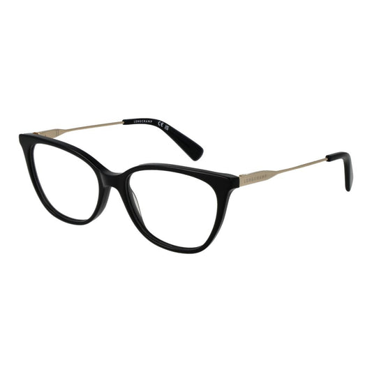 Longchamp Black Metal Glasses (Frames) - ClickThatClicks 
