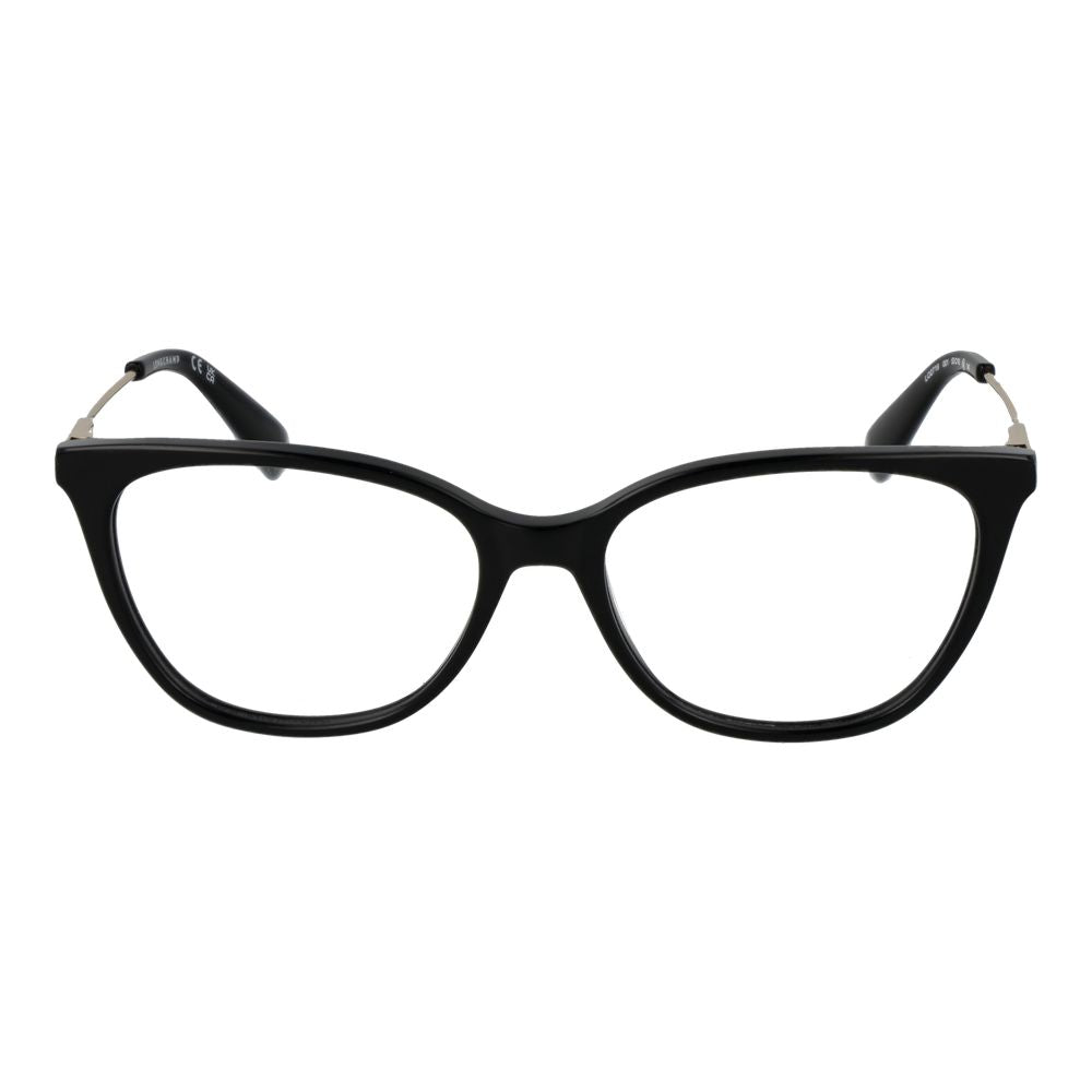 Longchamp Black Metal Glasses (Frames) - ClickThatClicks 