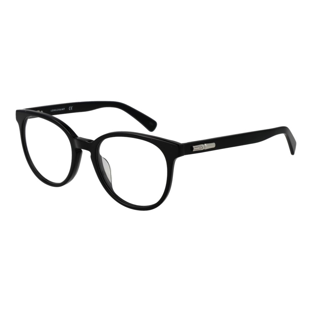 Longchamp Black Cellulose Acetate Glasses (Frames) - ClickThatClicks 