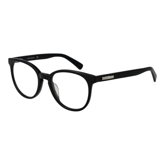 Longchamp Black Cellulose Acetate Glasses (Frames) - ClickThatClicks 