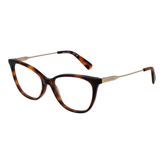 Longchamp Brown Metal Glasses (Frames) - ClickThatClicks 