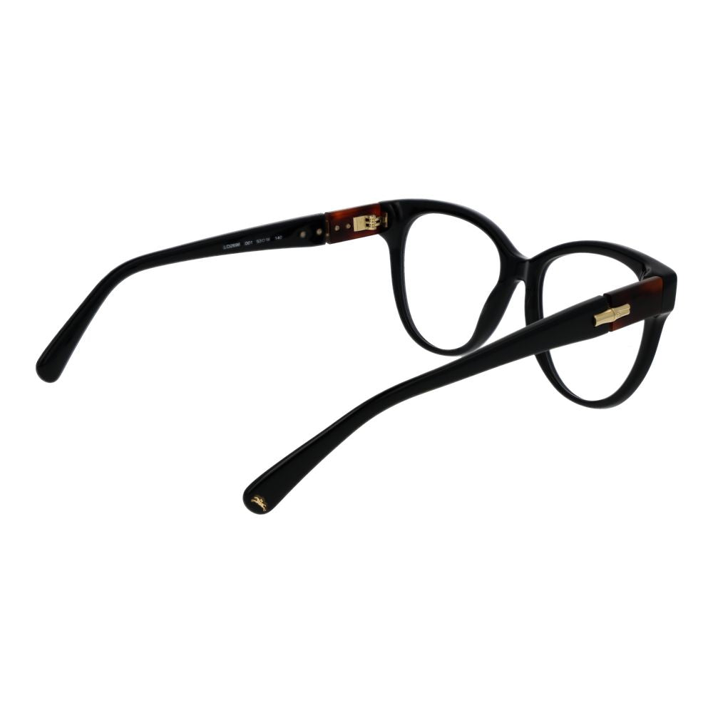 Longchamp Black Acetate Glasses (Frames) - ClickThatClicks 
