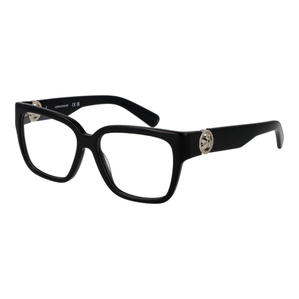 Longchamp Black Acetate Glasses (Frames) - ClickThatClicks 