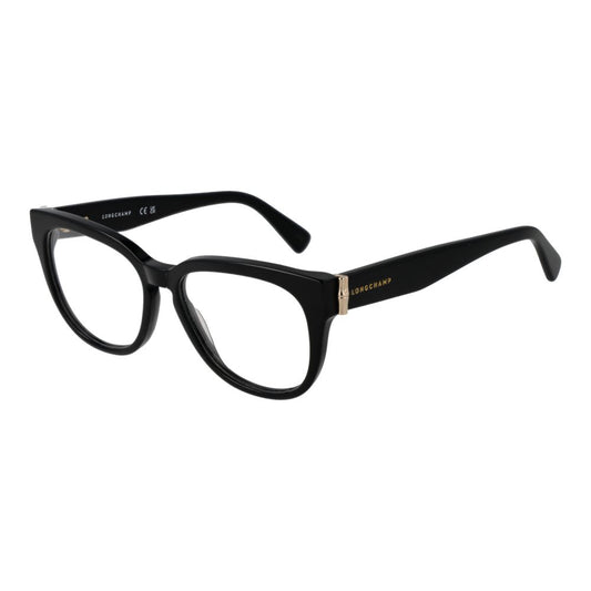 Longchamp Black Acetate Glasses (Frames) - ClickThatClicks 