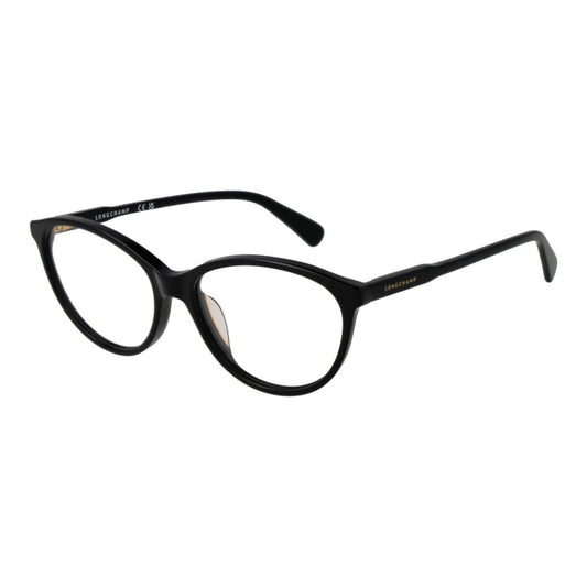 Longchamp Black Acetate Glasses (Frames) - ClickThatClicks 