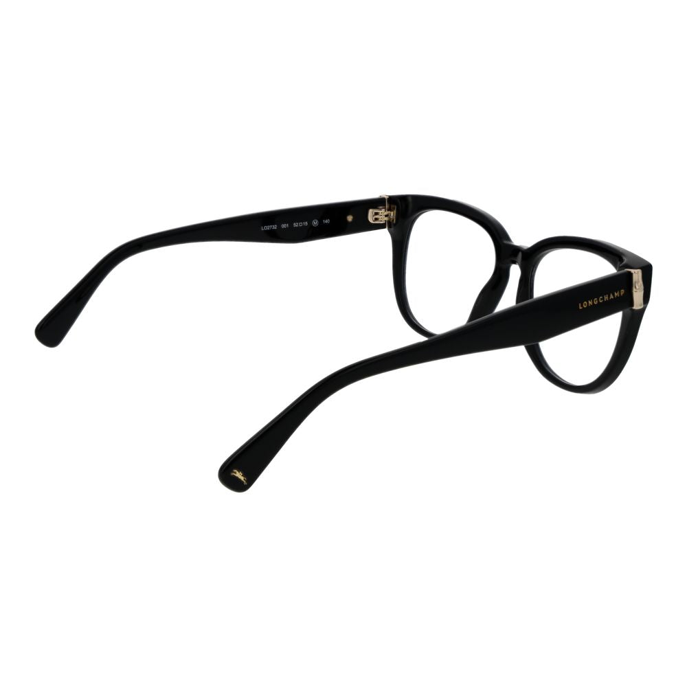 Longchamp Black Acetate Glasses (Frames) - ClickThatClicks 