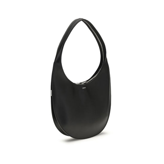 Coperni Black Calf Leather Bos Taurus Shoulder Bag - ClickThatClicks 